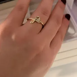 ANEL FÉ COM PONTOS DE ZIRCÔNIA TAM 25