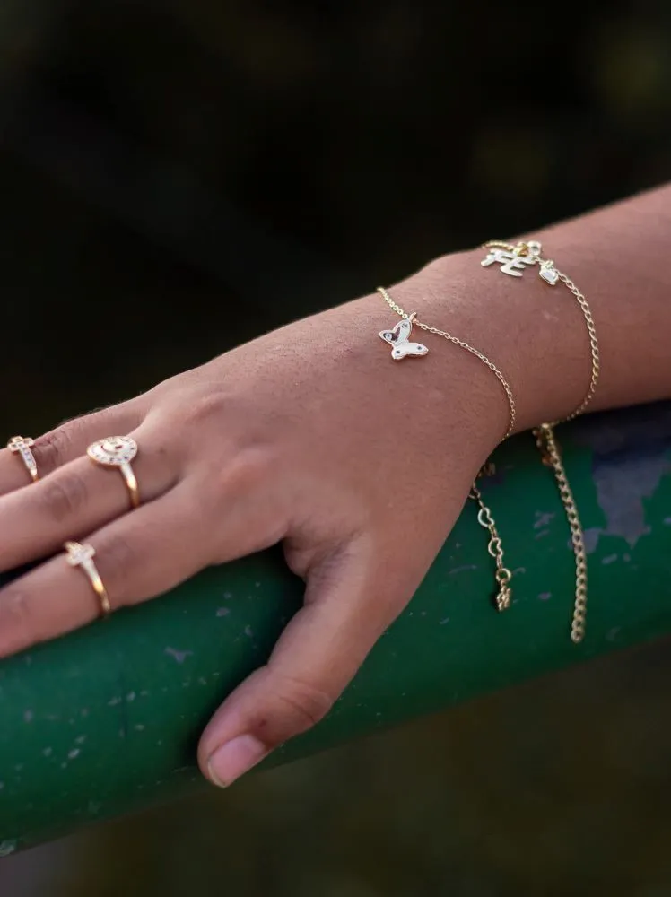 PULSEIRA IFANTIL BORBOLETA