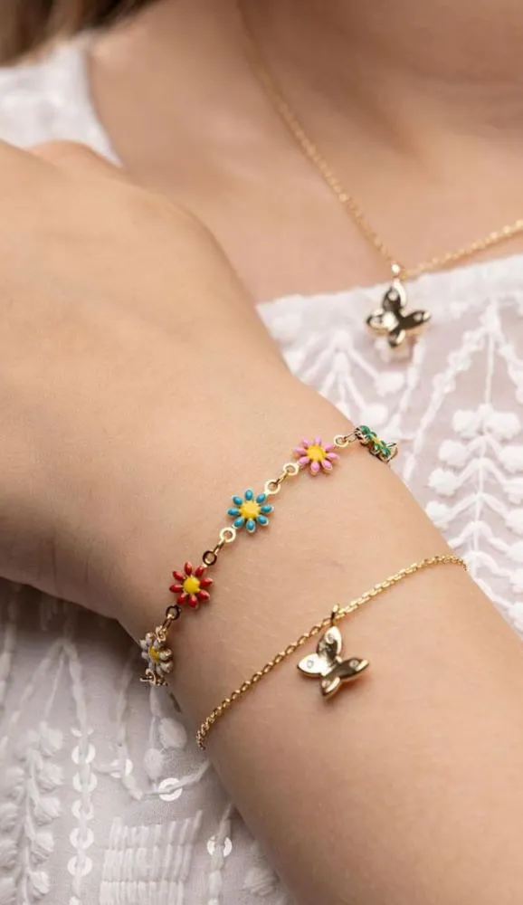 PULSEIRA IFANTIL BORBOLETA